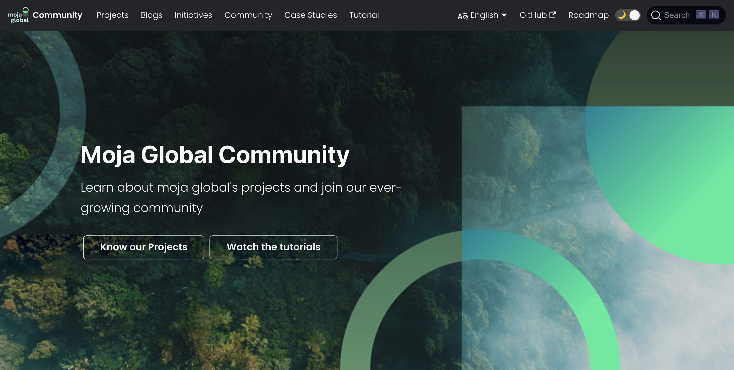 Moja global Community Website